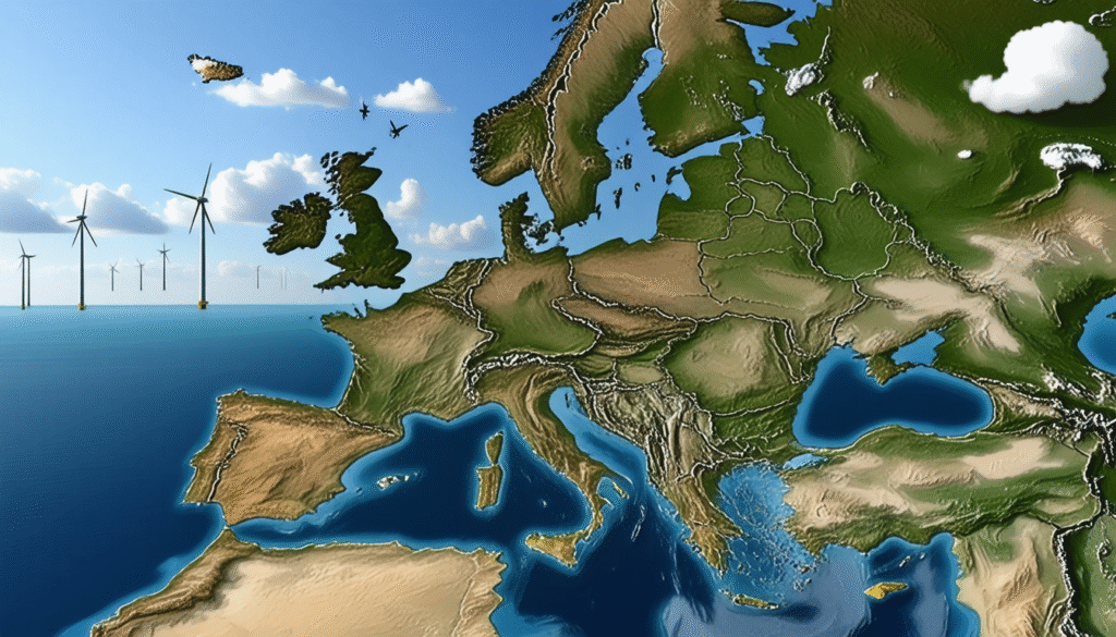 découvrez comment l'europe développe l'énergie éolienne pour un avenir durable, en favorisant les énergies renouvelables et la réduction des émissions de carbone.